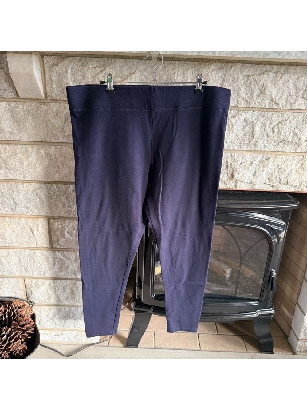 Mixit Deep Blue Womens Leggings 1X